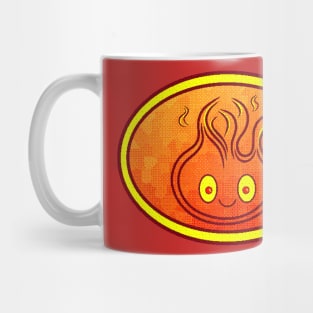 Smiling Flame Slime Logo 2 - Stitched Mug